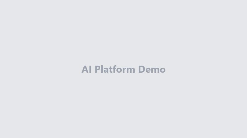 Enterprise AI analytics platform preview